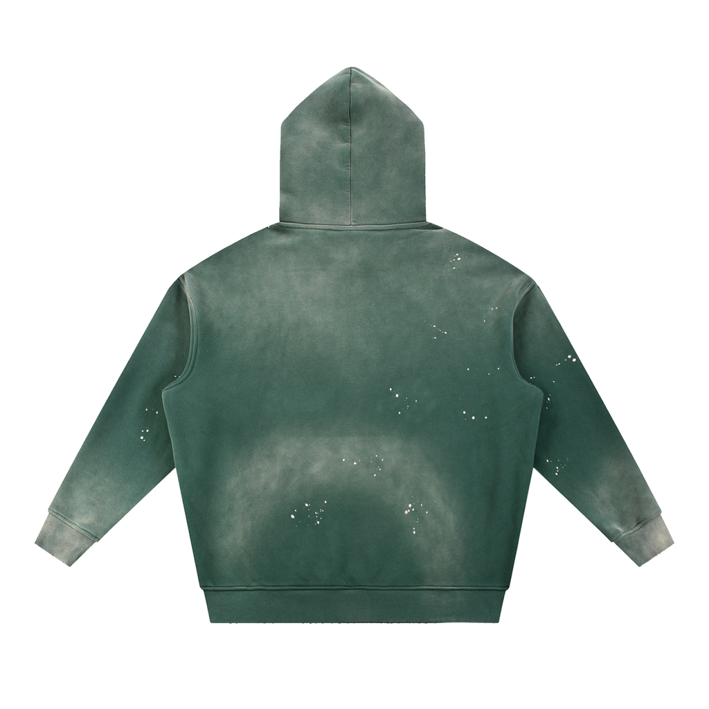 PIERCE THE VEIL Vintage Washed Frayed Fleece Hoodie