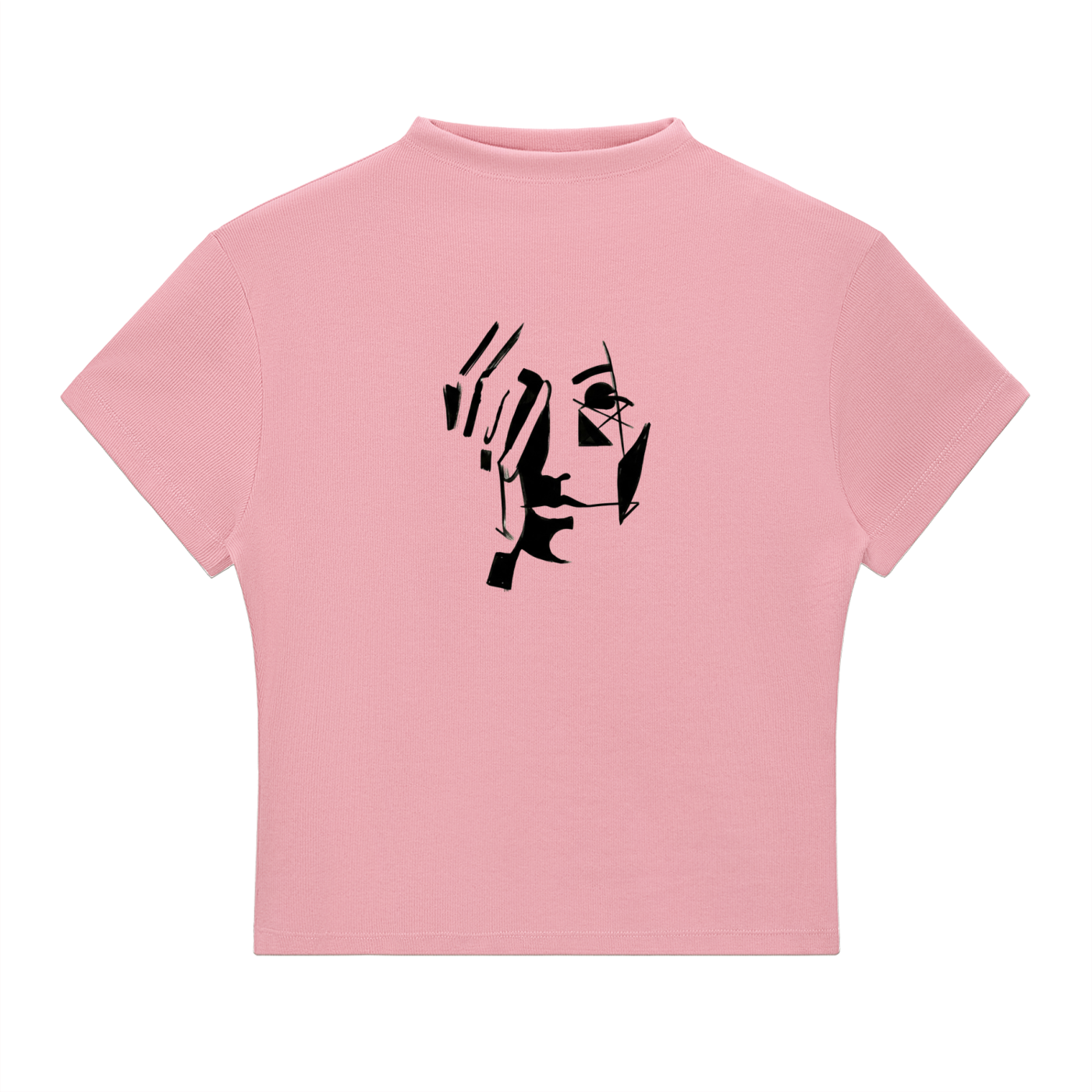 Essential Slim Fit Mock Neck T-Shirt