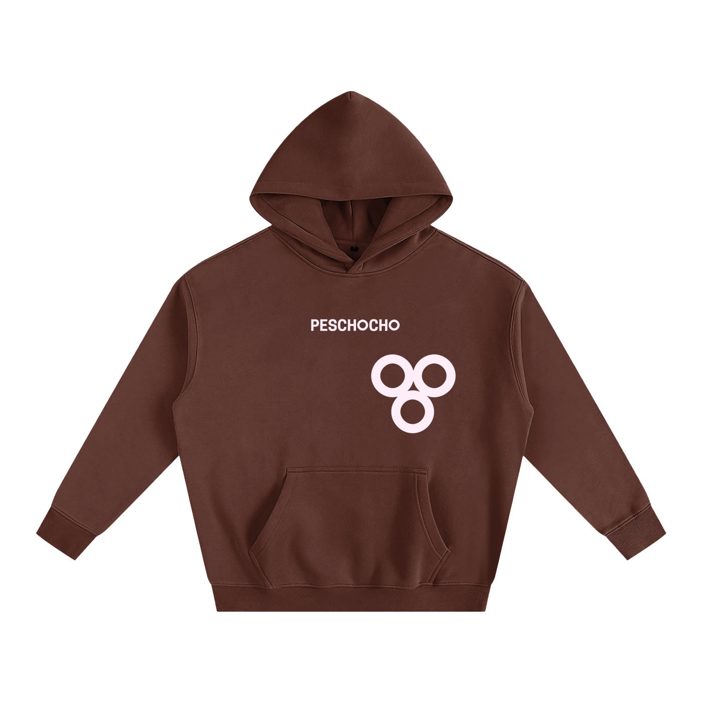 PESCHOCHO LOGO Oversize Fleeced Hoodie