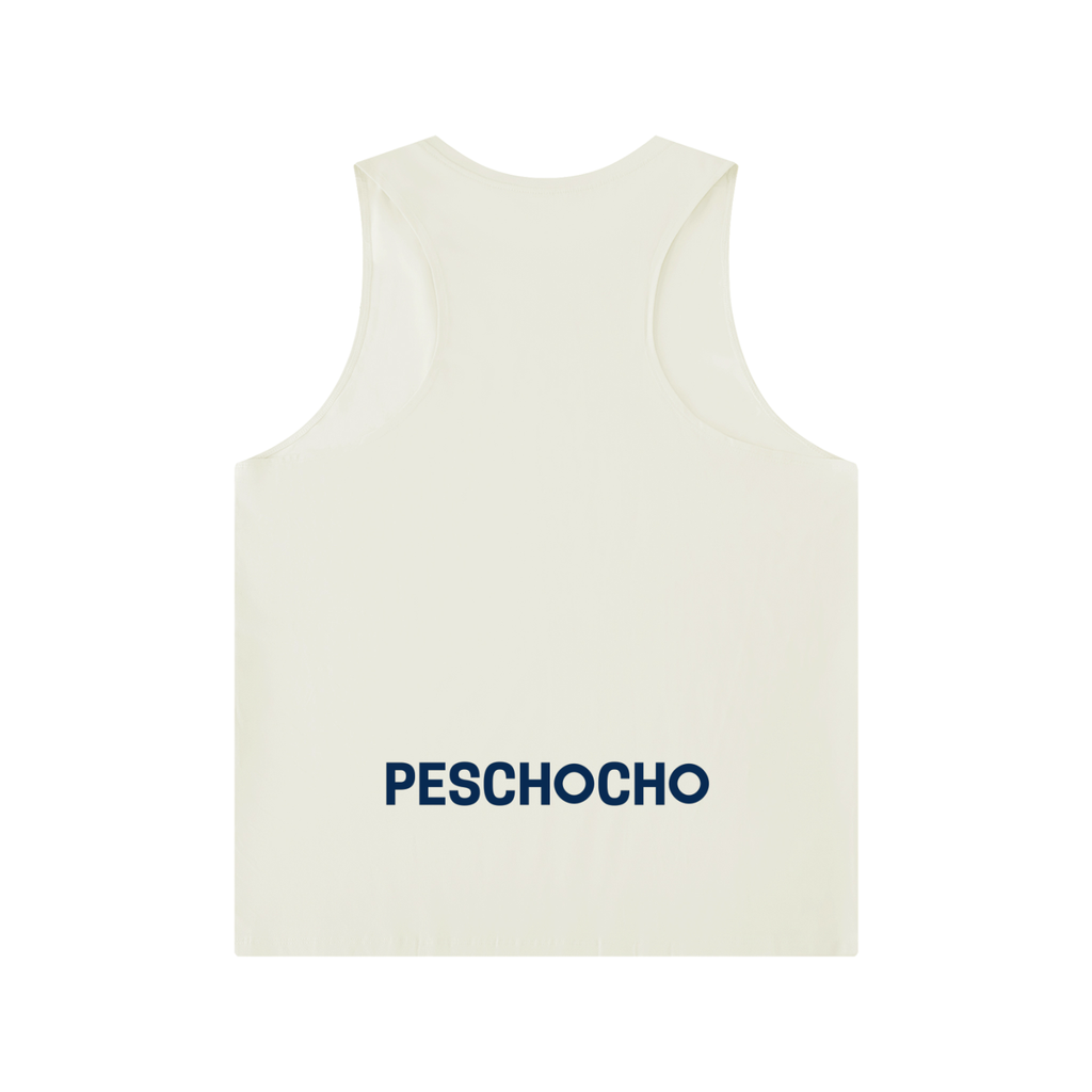 Men's Solid Color Crewneck Tank Top