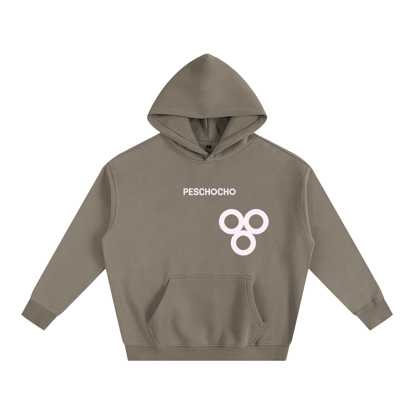 PESCHOCHO LOGO Oversize Fleeced Hoodie
