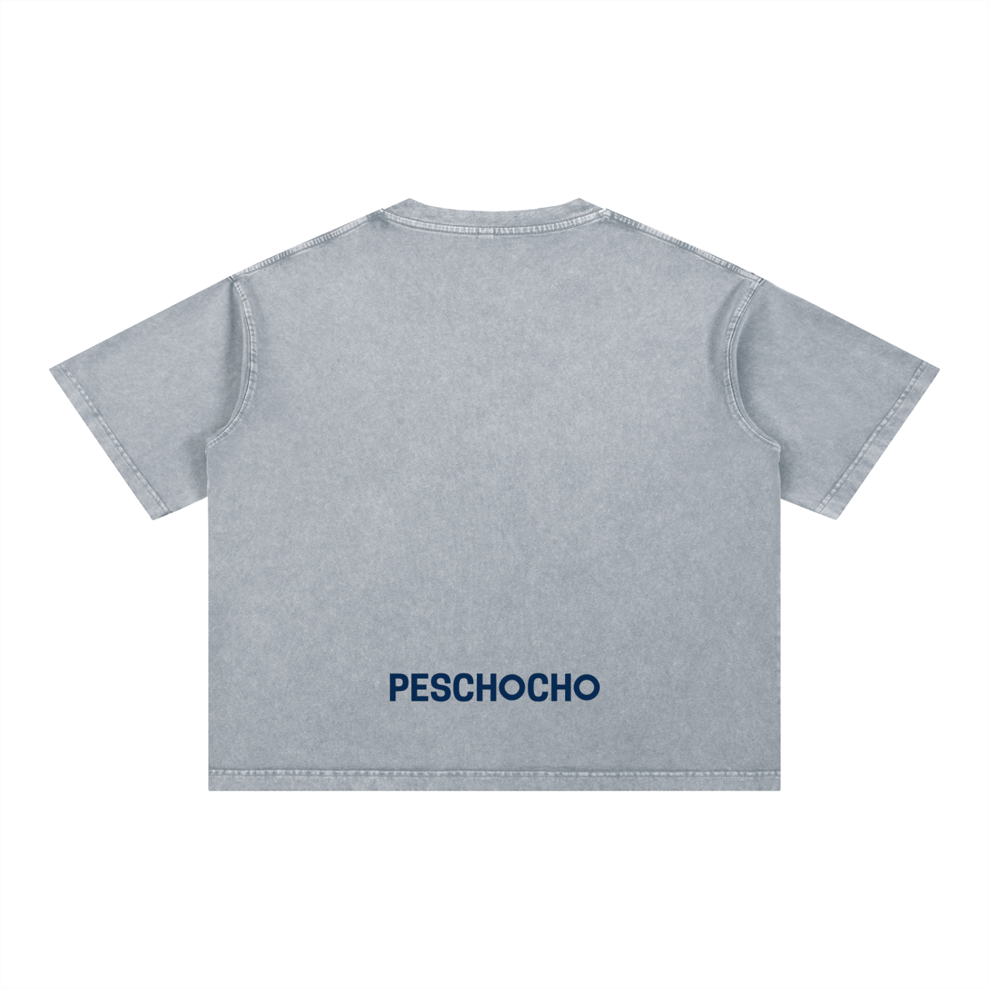PESCHOCHO Mineral Wash Boxy Cotton T-Shirt