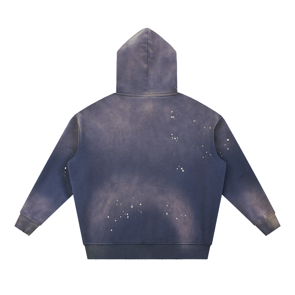 PIERCE THE VEIL Vintage Washed Frayed Fleece Hoodie