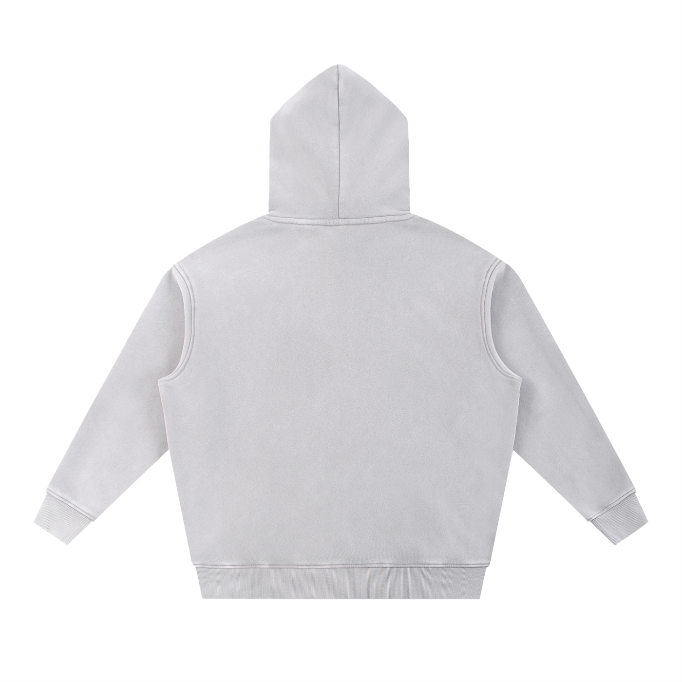 PESCHOCHO Snow Wash Fleece Oversize Hoodie