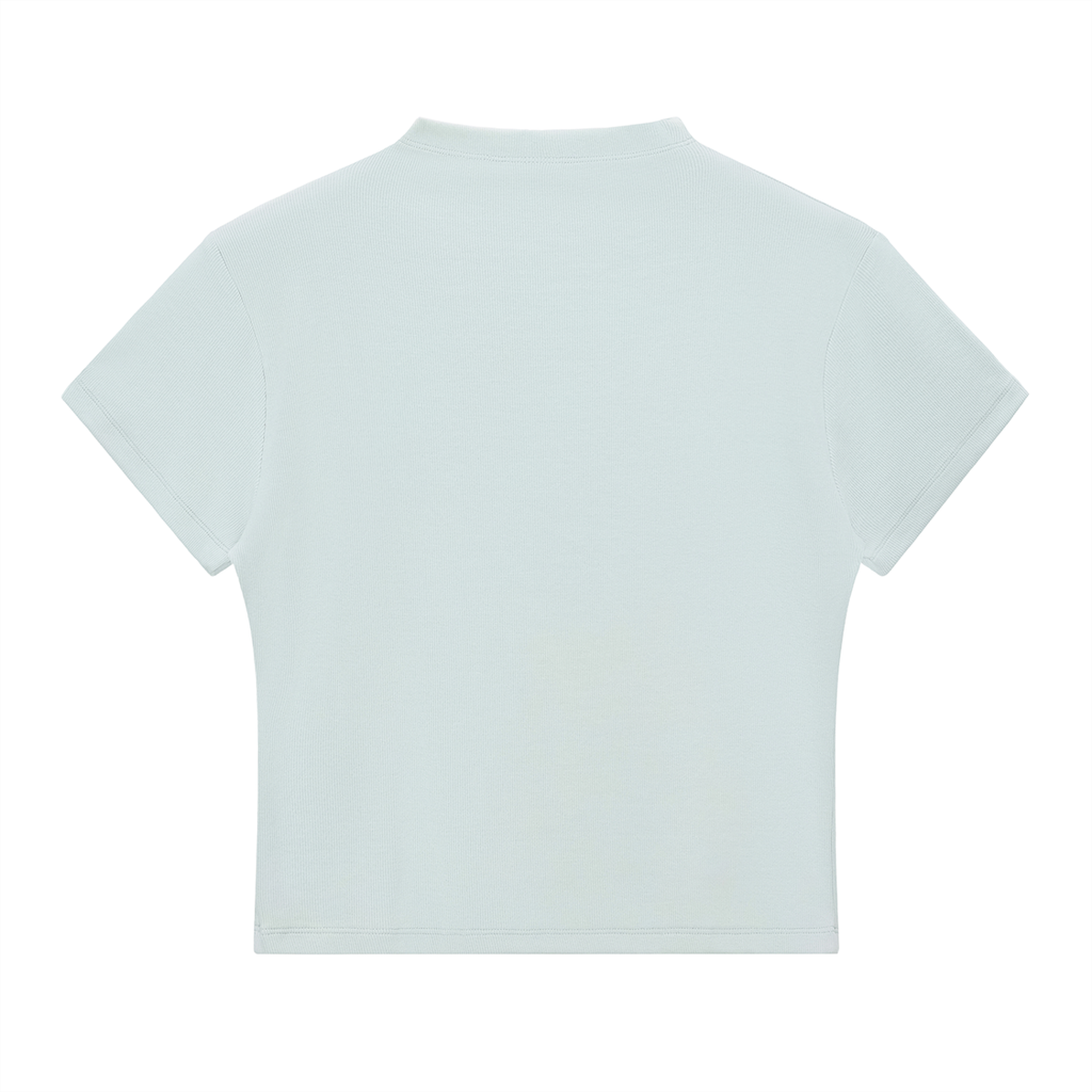 PESCHOCHO Essential Slim Fit Mock Neck T-Shirt