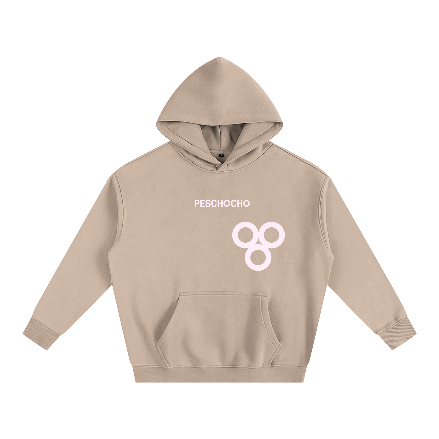 PESCHOCHO LOGO Oversize Fleeced Hoodie