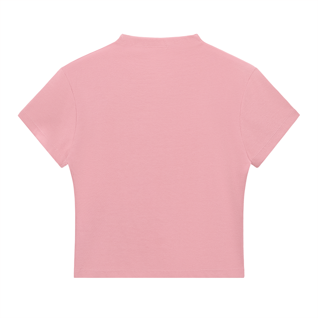 PESCHOCHO Essential Slim Fit Mock Neck T-Shirt