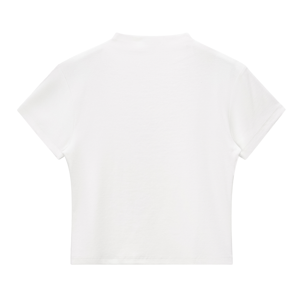 PESCHOCHO Essential Slim Fit Mock Neck T-Shirt