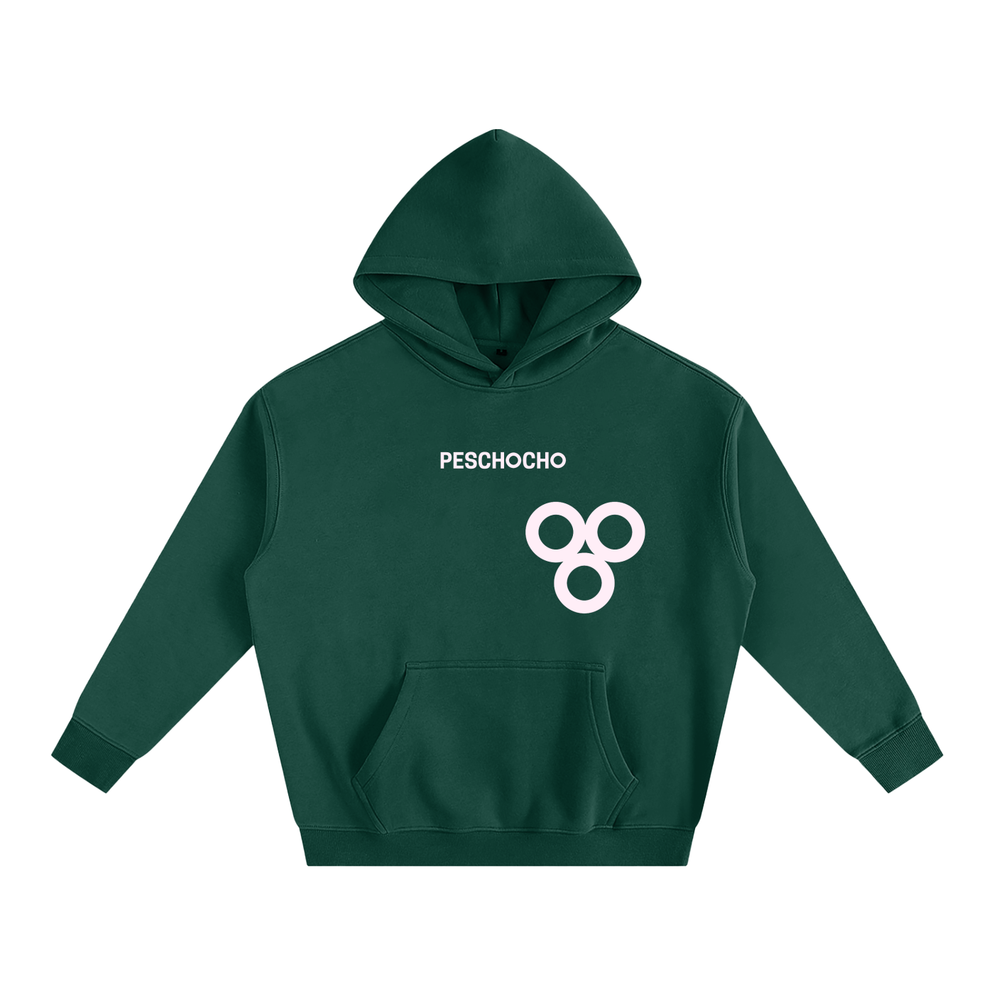 PESCHOCHO LOGO Oversize Fleeced Hoodie