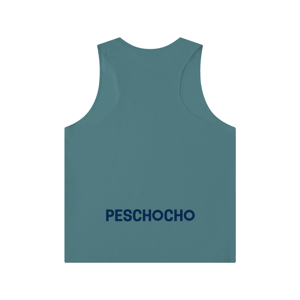 Men's Solid Color Crewneck Tank Top