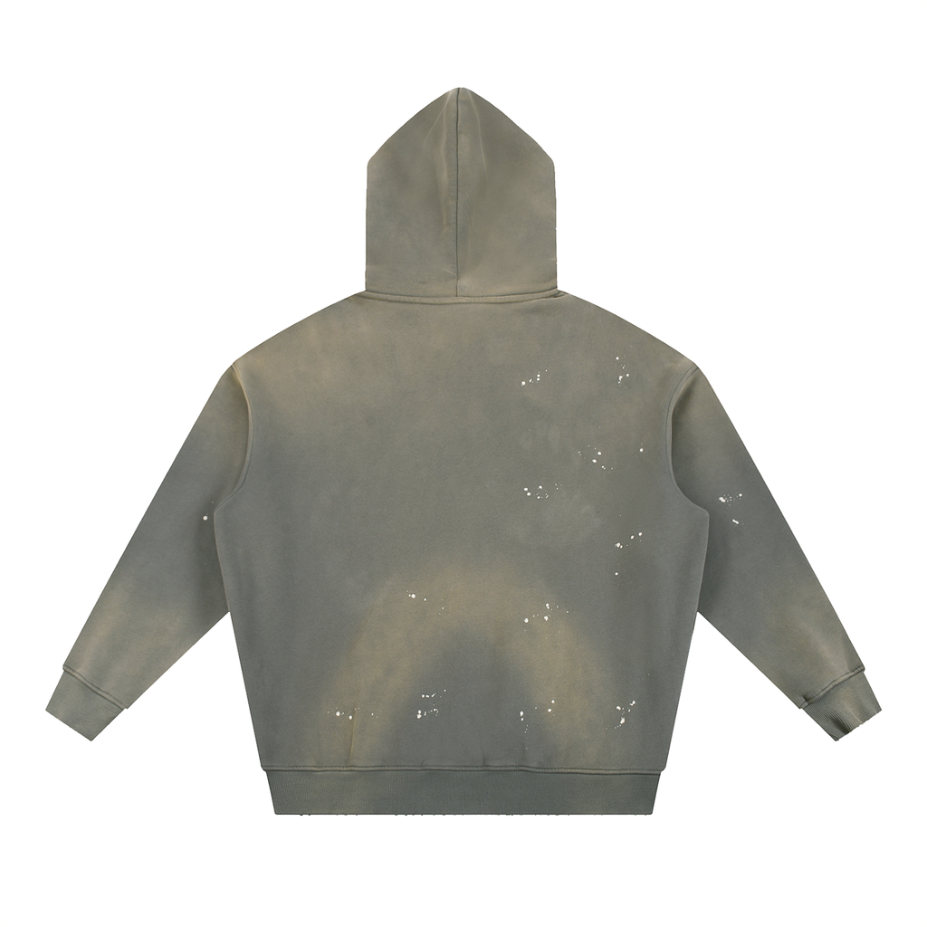 PIERCE THE VEIL Vintage Washed Frayed Fleece Hoodie